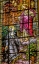 Picture of STAINED GLASS IN GESU CHURCH-MIAMI-FLORIDA. BUILT 1920S BY FRANZ MAYER HEART.