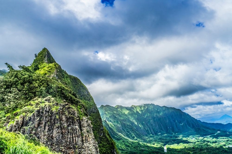 Picture of NUUANU PALI KOOLAU RANGE-OAHU-HAWAII.