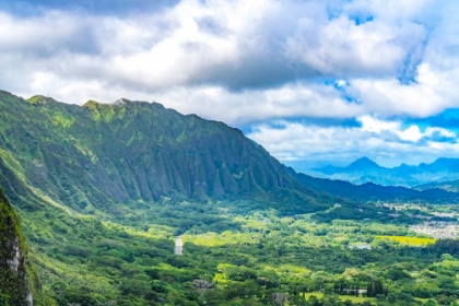 Picture of NUUANU PALI KOOLAU RANGE-OAHU-HAWAII.