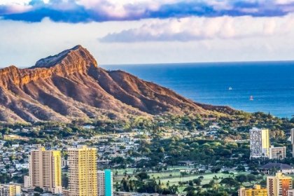 Picture of WAIKIKI BEACH HOTELS-HONOLULU-HAWAII.