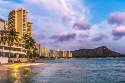 Picture of SUNSET-HONOLULU-HAWAII.