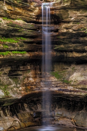 Picture of ST. LOUIS CANYON WATERFALL IN STARVED ROCK STATE PARK-ILLINOIS-USA