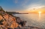 Picture of OTTER CLIFFS AT SUNRISE IN ACADIA NATIONAL PARK-MAINE-USA