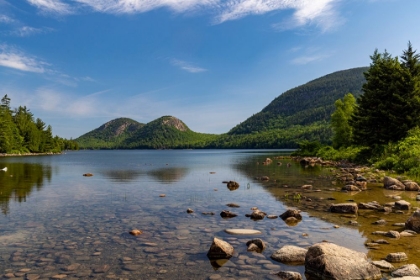Picture of JORDAN POND IN ACADIA NATIONAL PARK-MAINE-USA