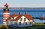 Picture of WEST QUODDY HEAD LIGHTHOUSE STATE PARK IS THE FURTHEST EAST POINT IN USA NEAR LUBEC-MAINE-USA