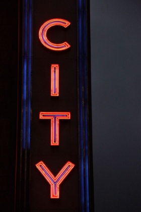 Picture of NEW YORK CITY-NEW YORK-USA. NEON SIGN