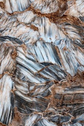 Picture of USA-UTAH. SELENITE GYPSUM CRYSTAL DETAIL-GLASS MOUNTAIN-CAPITOL REEF NATIONAL PARK