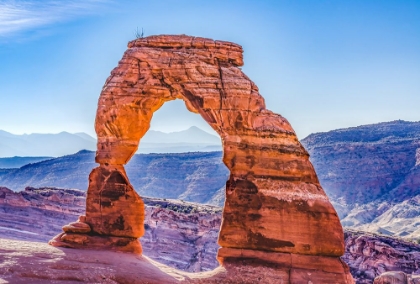 Picture of DELICATE ARCH-ARCHES NATIONAL PARK-MOAB-UTAH-USA.