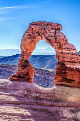 Picture of DELICATE ARCH-ARCHES NATIONAL PARK-MOAB-UTAH-USA.