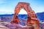 Picture of DELICATE ARCH-ARCHES NATIONAL PARK-MOAB-UTAH-USA.