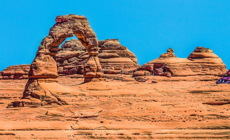 Picture of DELICATE ARCH-ARCHES NATIONAL PARK-MOAB-UTAH-USA.