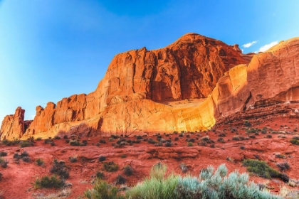 Picture of PARK AVENUE SECTION-ARCHES NATIONAL PARK-MOAB-UTAH-USA.