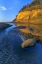 Picture of USA-WASHINGTON-COPALIS BEACH-IRON SPRINGS. PATTERNS IN BEACH SAND AT SUNSET.