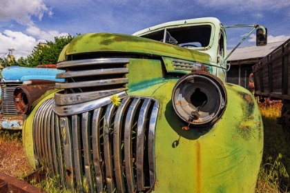 Picture of RUSTY OLD TRUCKS AT DAVES OLD TRUCK RESCUE IN SPRAGUE-WASHINGTON STATE-USA