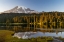 Picture of APTLY NAMED REFLECTION LAKE IN MOUNT RAINIER NATIONAL PARK-WASHINGTON STATE-USA