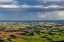 Picture of STORMY CLOUDS OVER ROLLING HILLS FROM STEPTOE BUTTE NEAR COLFAX-WASHINGTON STATE-USA