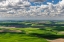 Picture of STORMY CLOUDS OVER ROLLING HILLS FROM STEPTOE BUTTE NEAR COLFAX-WASHINGTON STATE-USA