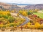 Picture of USA-WASHINGTON STATE-KITTITAS COUNTY. BURLINGTON NORTHERN SANTA FE TRAIN ALONG THE YAKIMA RIVER.