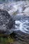 Picture of USA-WYOMING. THERMAL RUNOFF-RAPIDS-AND BOULDER ON THE MADISON RIVER-YELLOWSTONE NATIONAL PARK.