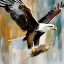 Picture of EAGLE WITH PREY