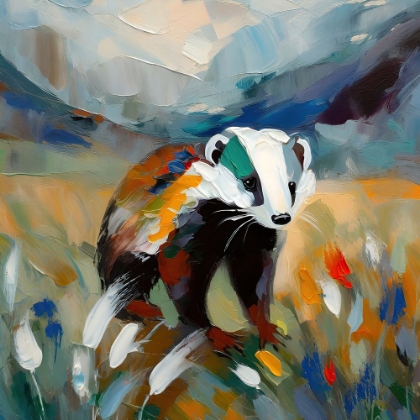 Picture of EXPRESSIONIST BADGER