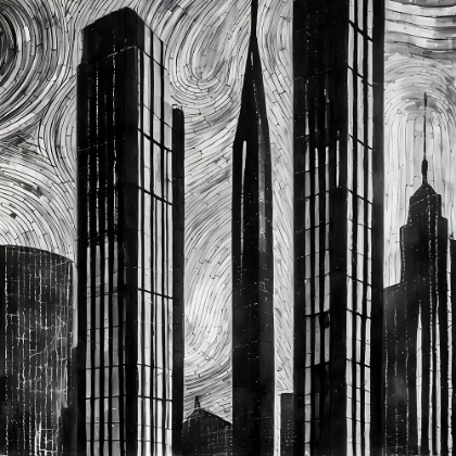 Picture of MONOCHROME METROPOLIS