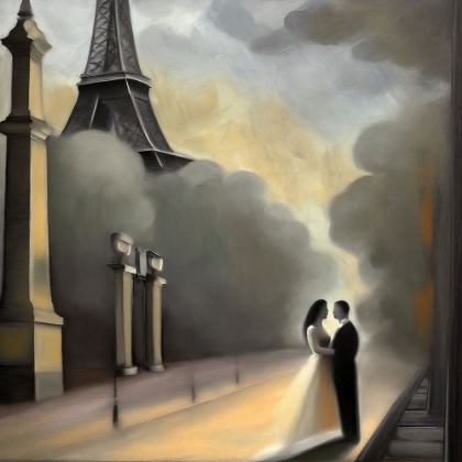 Picture of ROMANCE IN PARIS II