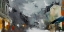 Picture of ABSTRACT PARIS STREET SCENE II