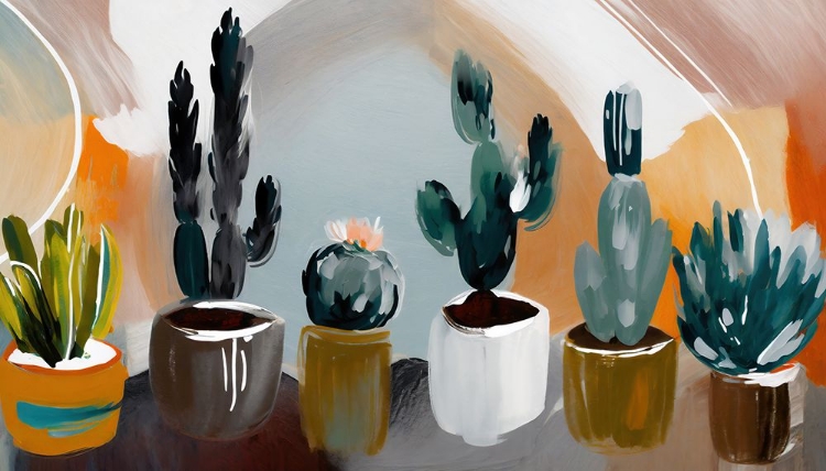 Picture of CACTI IN CUBISM