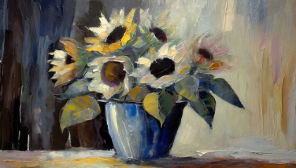 Picture of POTTED SUNFLOWER BOUQUET II