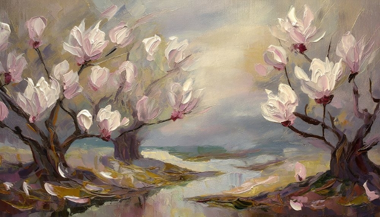 Picture of IMPRESSION OF MAGNOLIAS