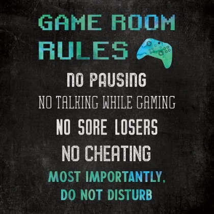 Picture of GAME ROOM RULES
