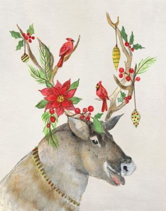 Picture of PLAYFUL REINDEER I