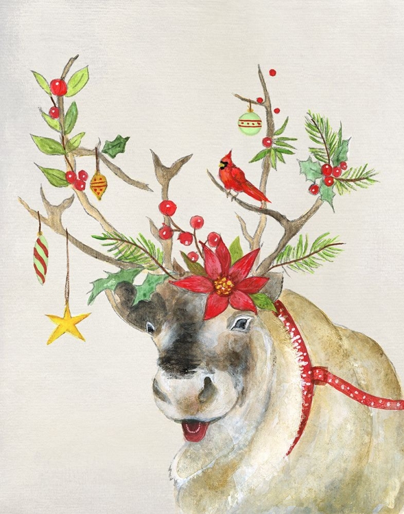 Picture of PLAYFUL REINDEER II