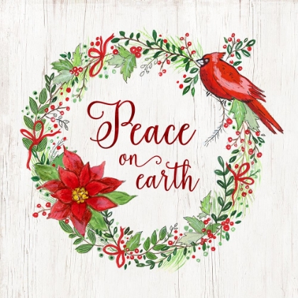 Picture of PEACE ON EARTH WREATH