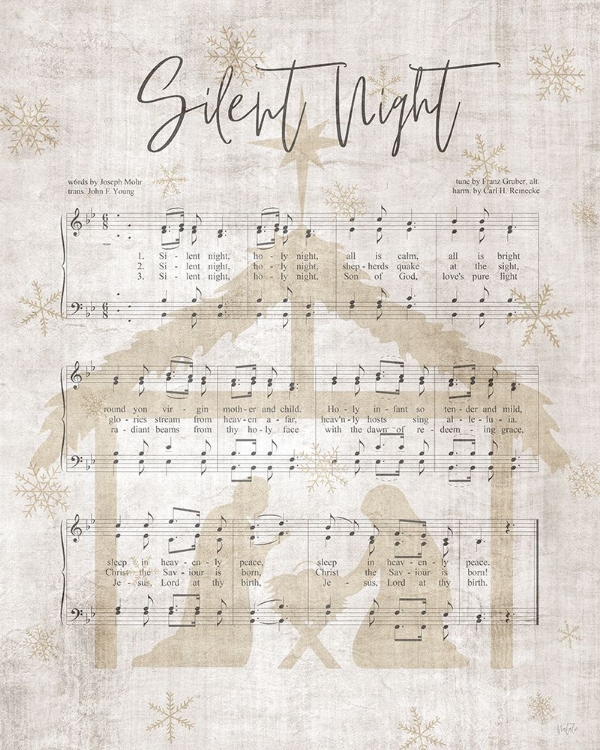 Picture of SILENT NIGHT SONG SHEET