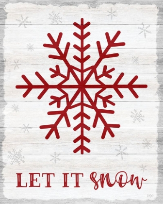 Picture of LET IT SNOW SNOWFLAKE