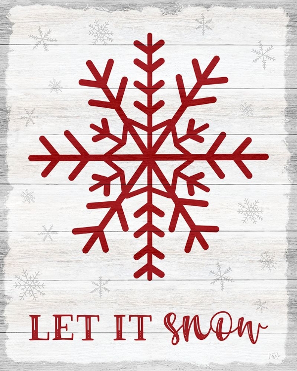 Picture of LET IT SNOW SNOWFLAKE