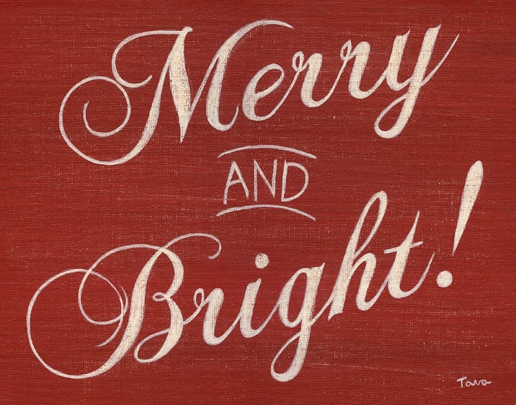Picture of RED MERRY AND BRIGHT