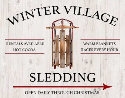 Picture of WINTER VILLAGE SLEDDING