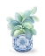 Picture of PLANT CHINOISERIE II