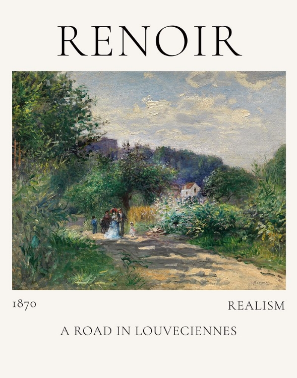 Picture of A ROAD IN LOUVECIENNES POSTER