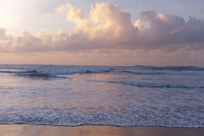 Picture of ATLANTIC AT SUNSET, NORMANDY