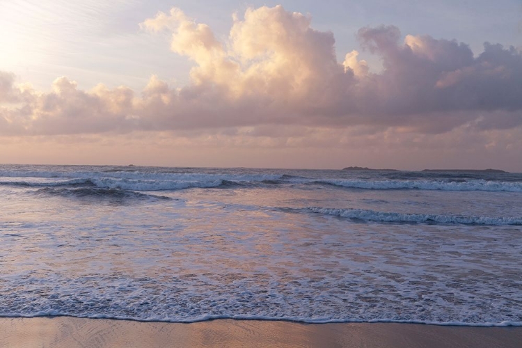 Picture of ATLANTIC AT SUNSET, NORMANDY