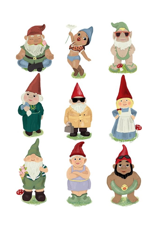 Picture of SOCK GARDEN GNOMES