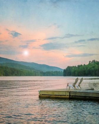 Picture of DOCK AT SUNSET