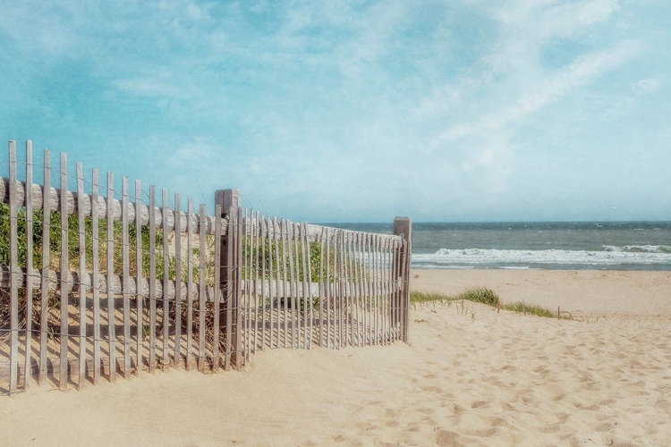 Picture of AQUA AND BEIGE BEACH