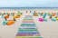 Picture of COLORFUL BEACH WALKWAY VIETNAM