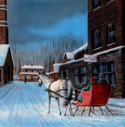 Picture of SLEIGH THROUGH TOWN