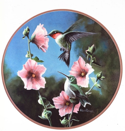 Picture of RUBY THROATED HUMMINGBIRD